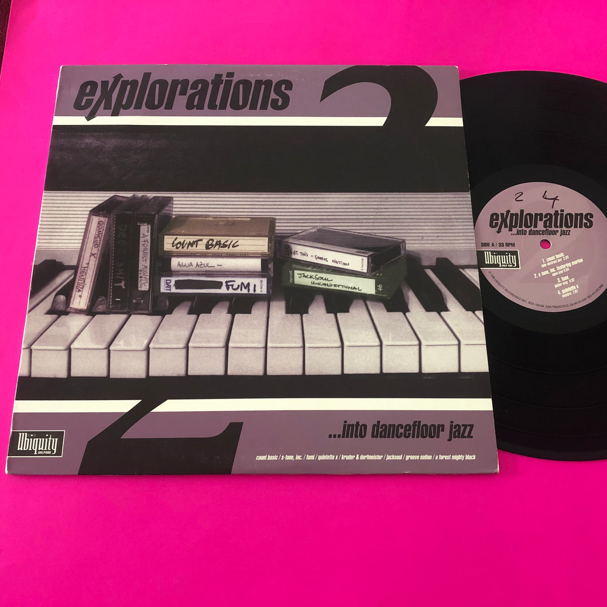 Various : Explorations Into Dancefloor Jazz 2 (LP, Comp)