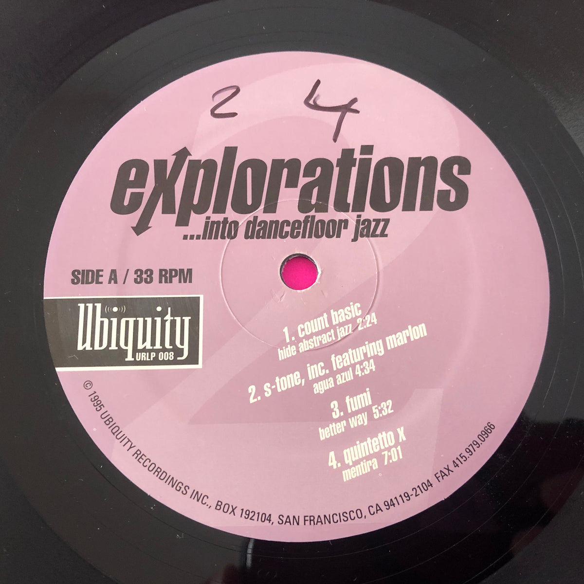 Various : Explorations Into Dancefloor Jazz 2 (LP, Comp)