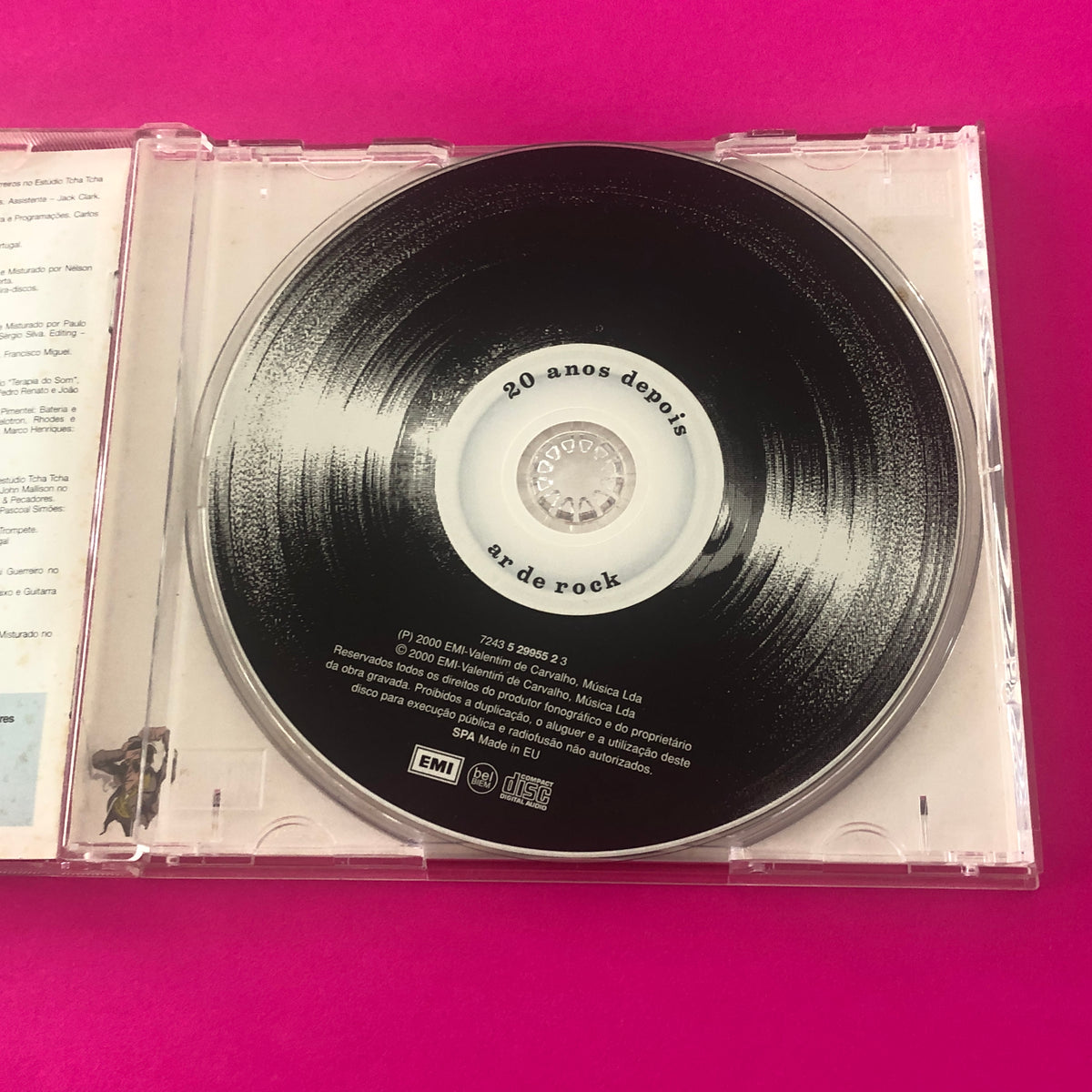Various : 20 Anos Depois - Ar de Rock (CD, Comp)