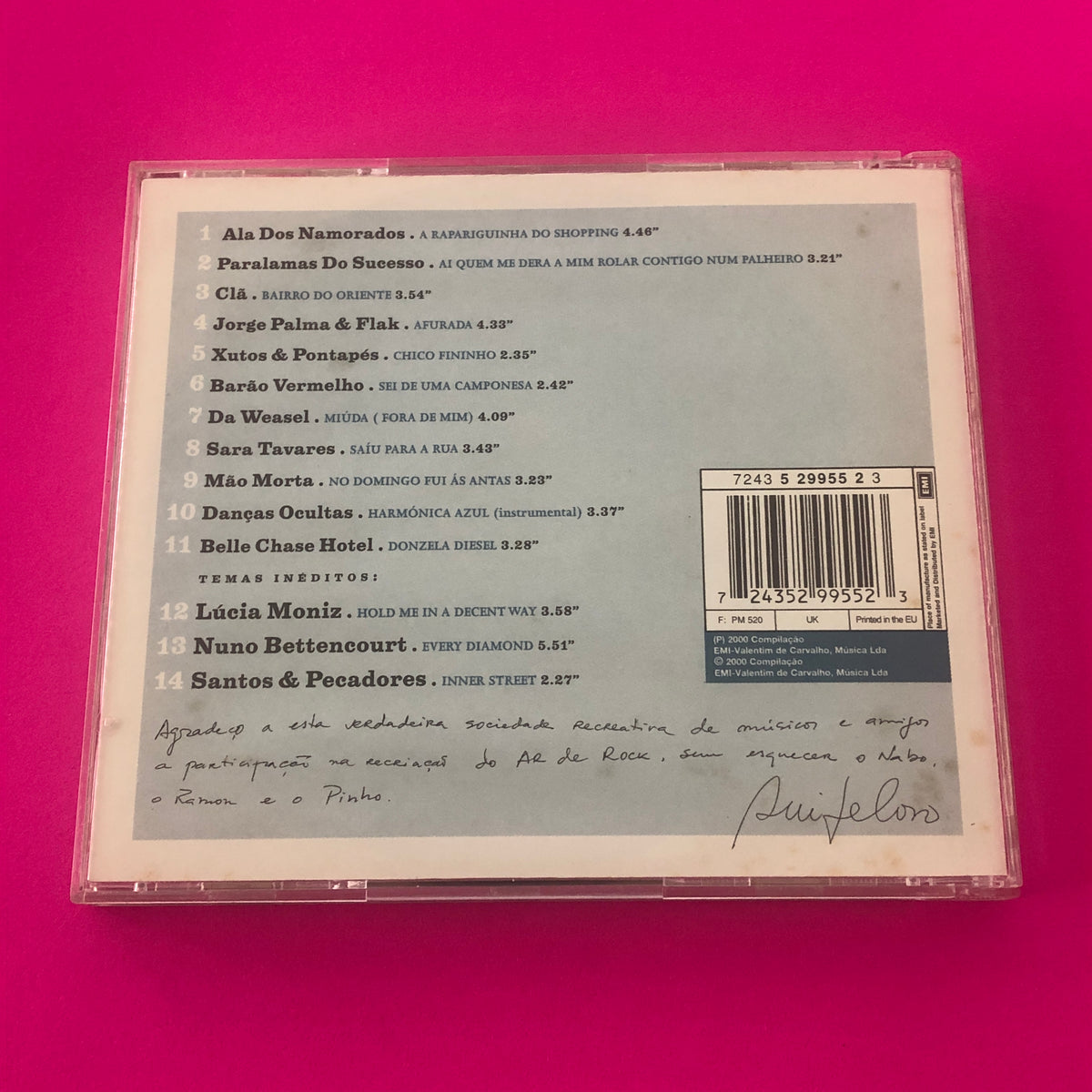 Various : 20 Anos Depois - Ar de Rock (CD, Comp)