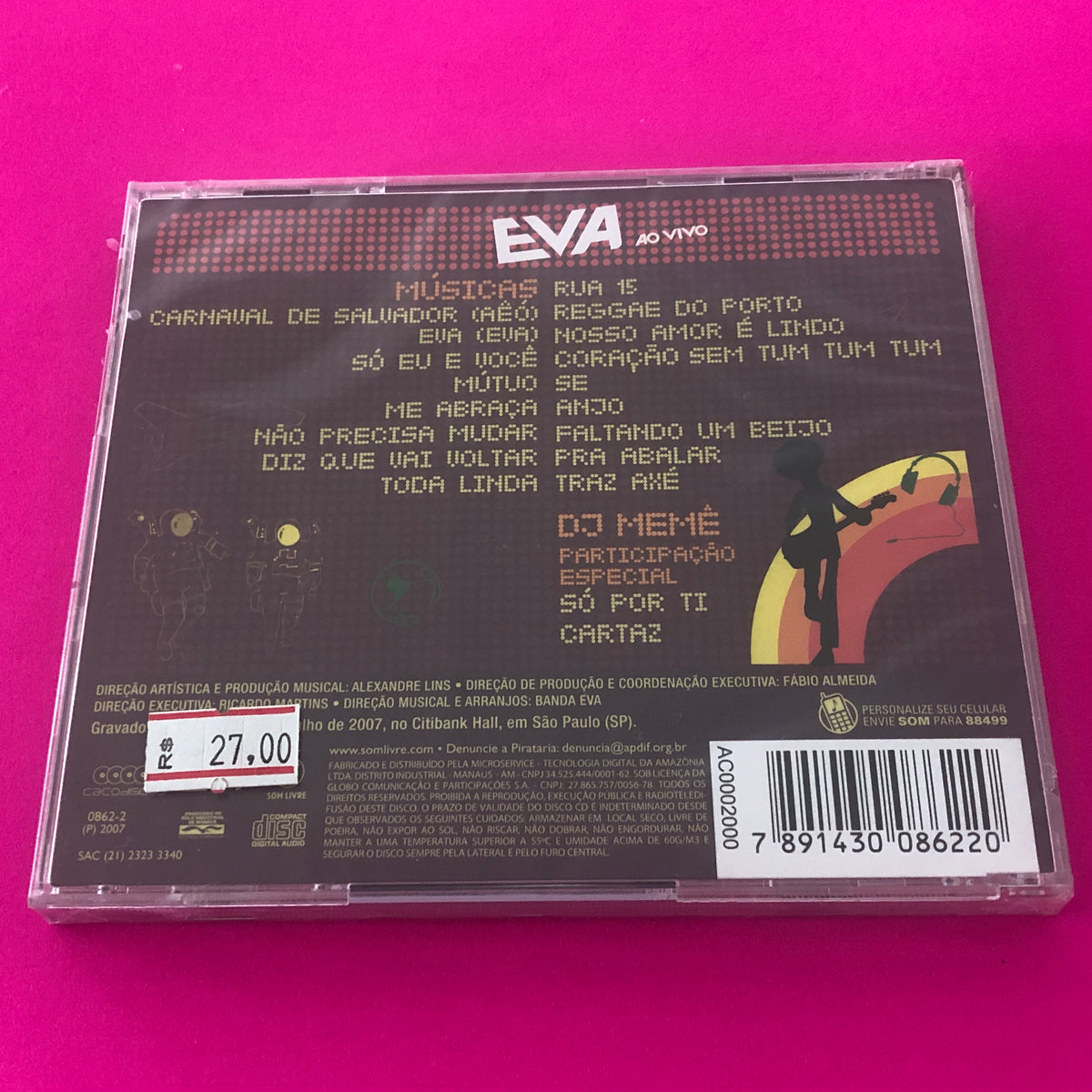 Banda Eva : Ao Vivo Veja Alto Ouça Colorido (CD, Album)