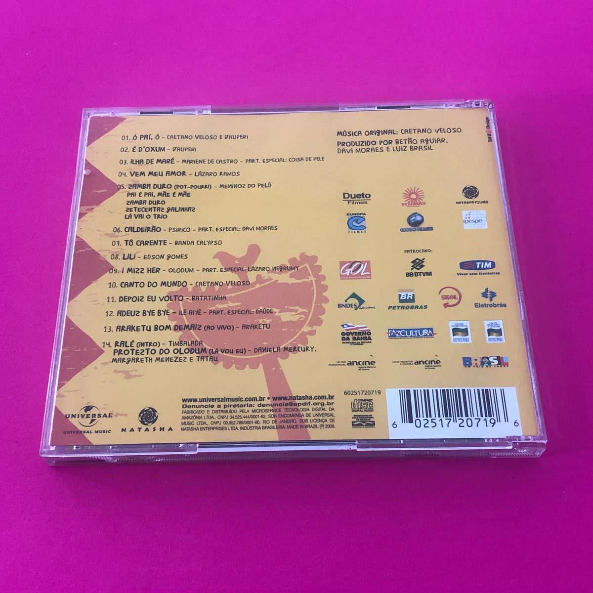 Various : Ó Paí, Ó - Trilha Sonora Do Filme (CD, Album, Comp)