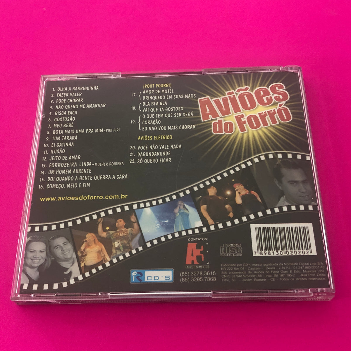 Aviões do Forró : CD Do DVD (CD, Album, RP)