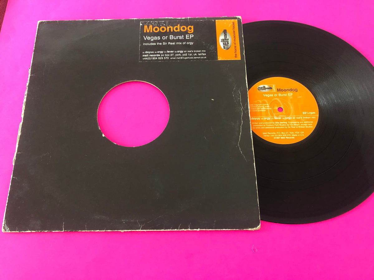 Moondog : Vegas Or Burst EP (12", EP)