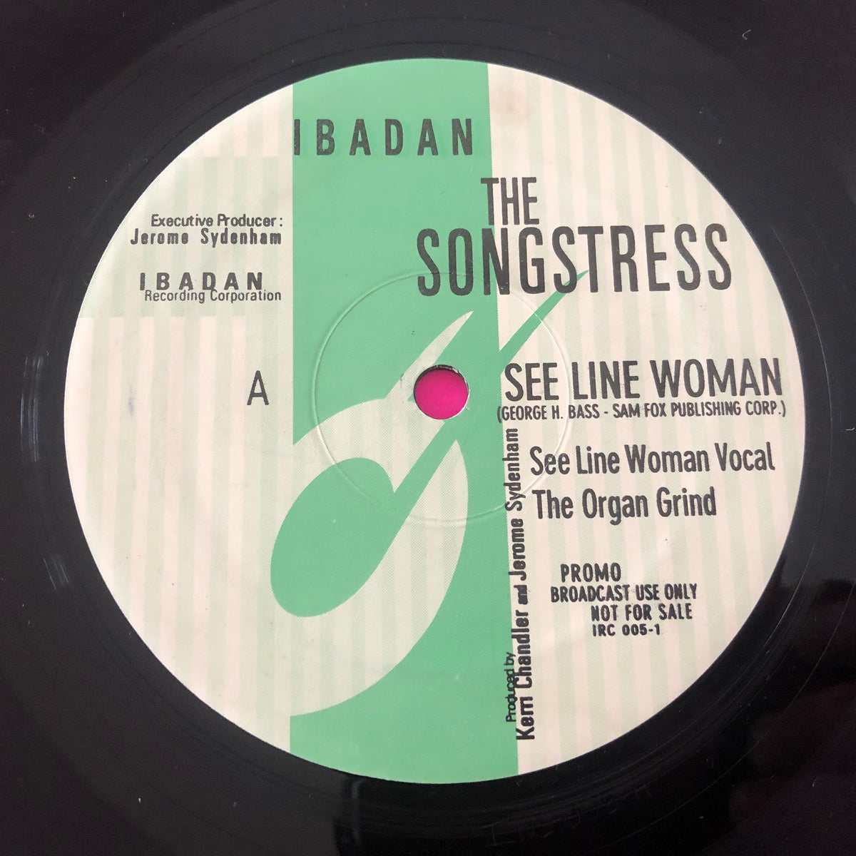 The Songstress : See Line Woman (12", Promo)