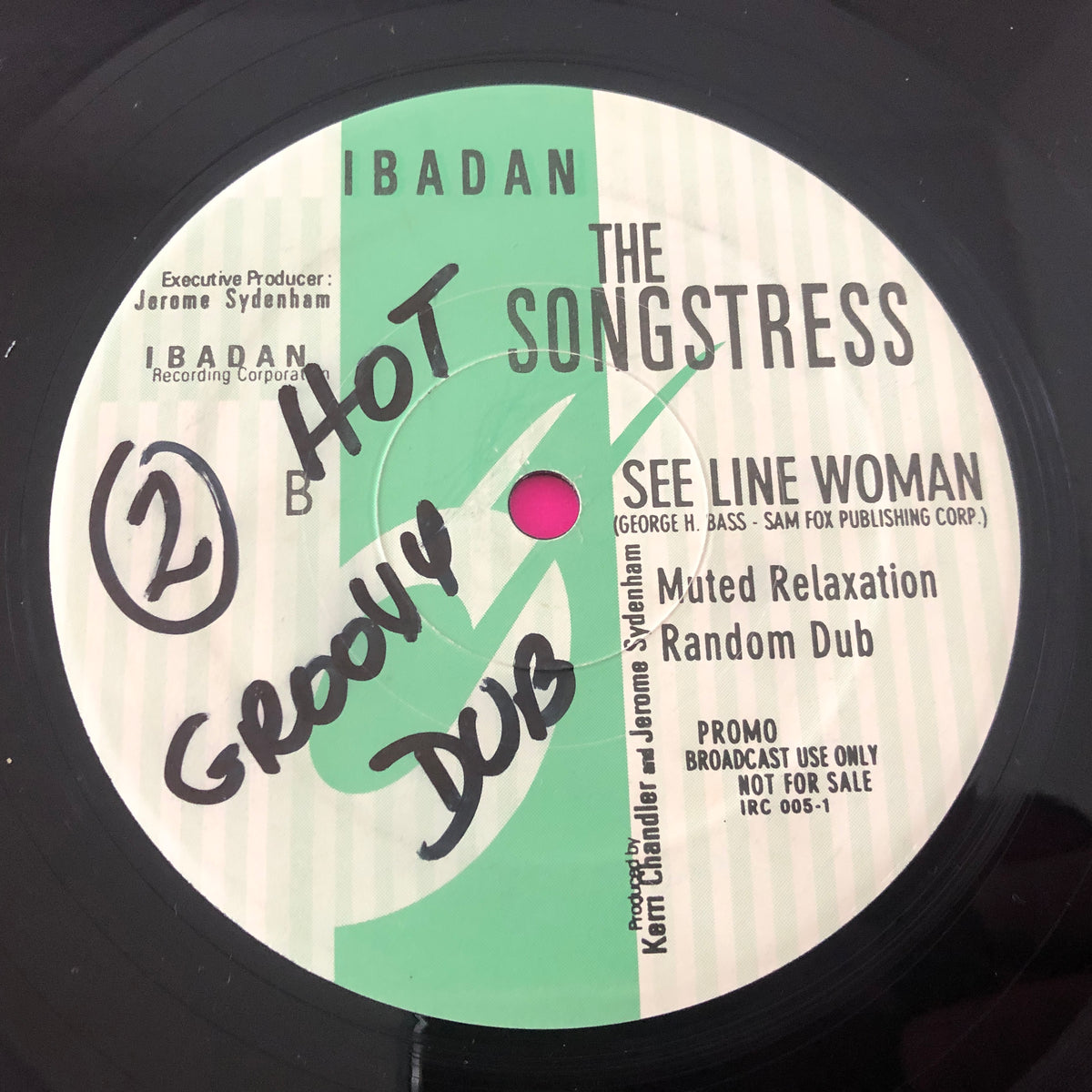 The Songstress : See Line Woman (12", Promo)