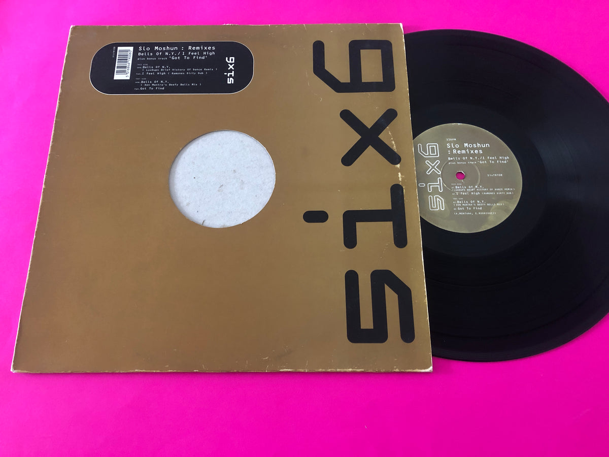Slo Moshun : Bells Of N.Y. / I Feel High (Remixes) (12")