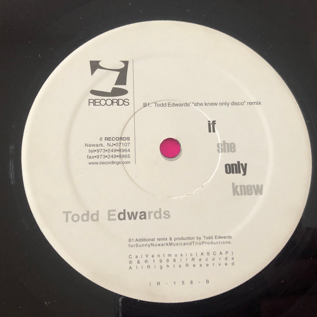 Kevin Yost : If She Only Knew (12")