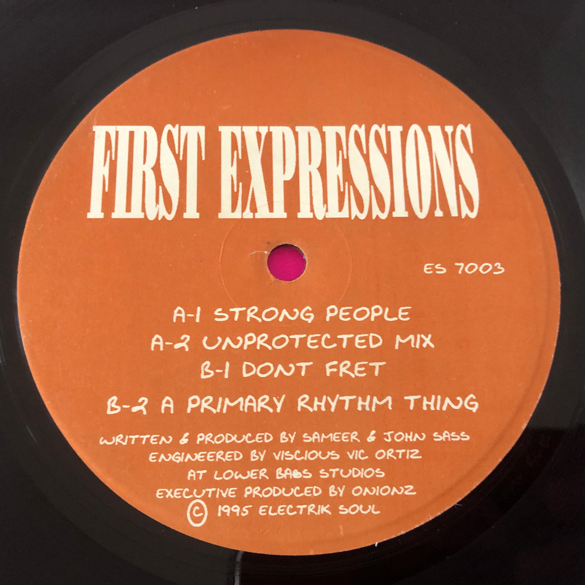 Sameer & Sass : First Expressions (12")