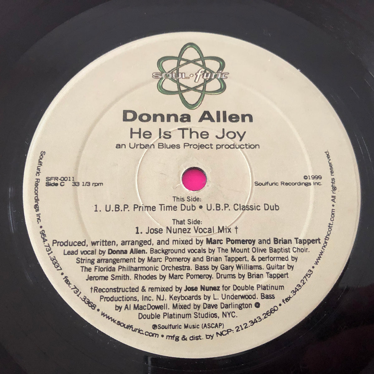 Donna Allen : He Is The Joy (2x12", Maxi)