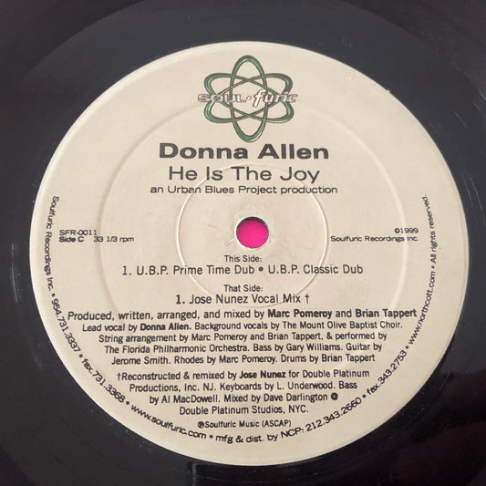 Donna Allen : He Is The Joy (2x12", Maxi)