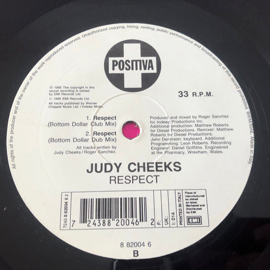 Judy Cheeks : Respect (12")