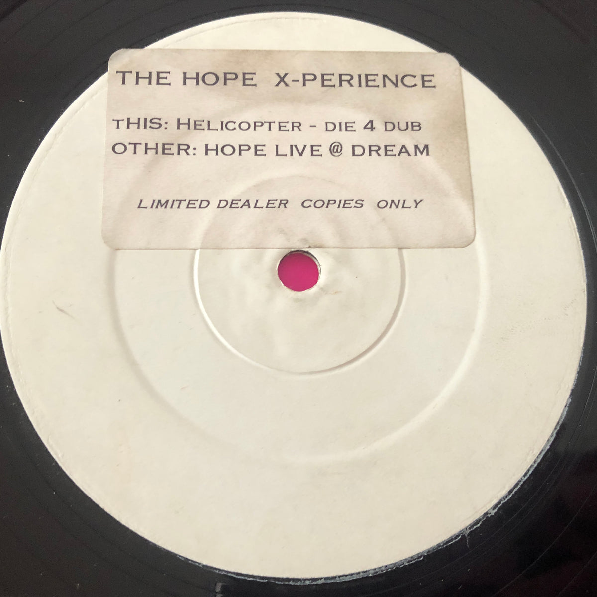 The Hope Xperience : Tree Frog (12", W/Lbl)