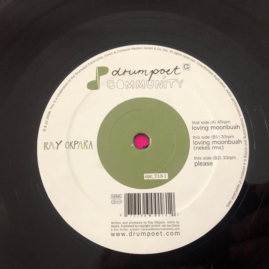 Ray Okpara : Loving Moonbuah (12")