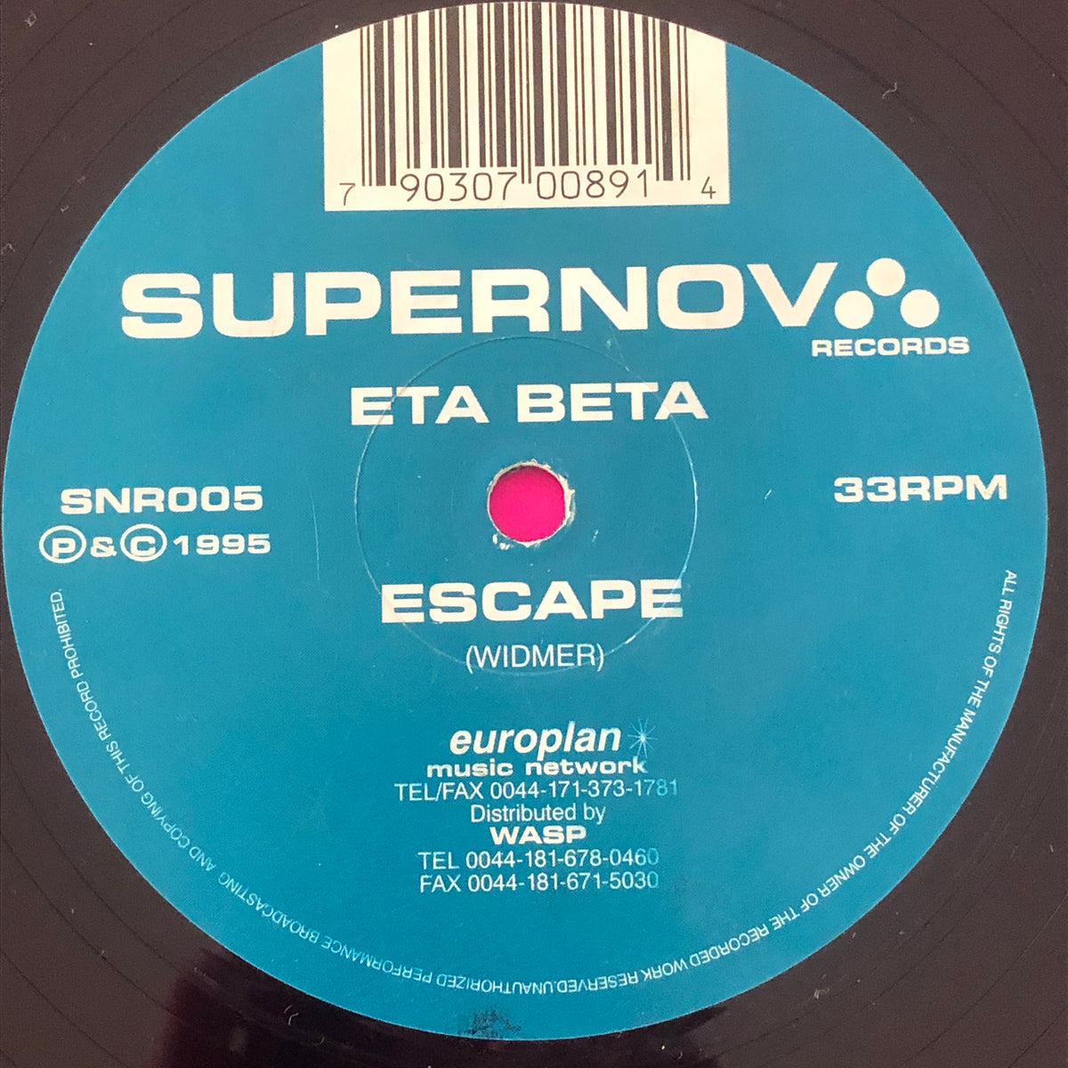 Eta Beta : Escape (12")