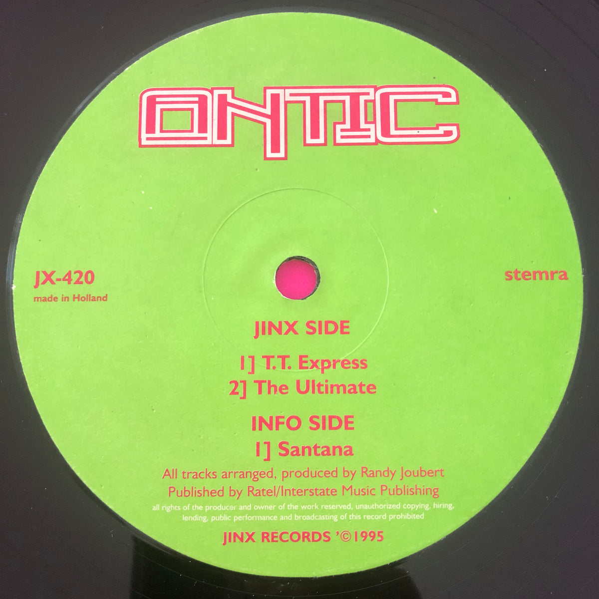 Antic : Antic (12")
