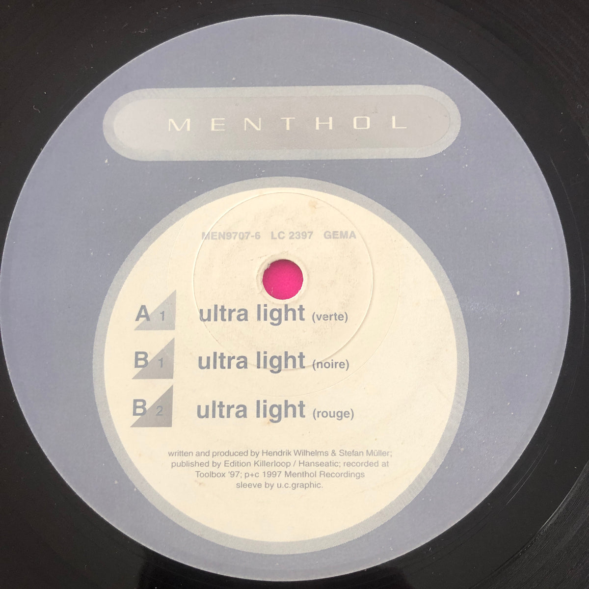 Fumée : Ultra Light EP (12", EP)