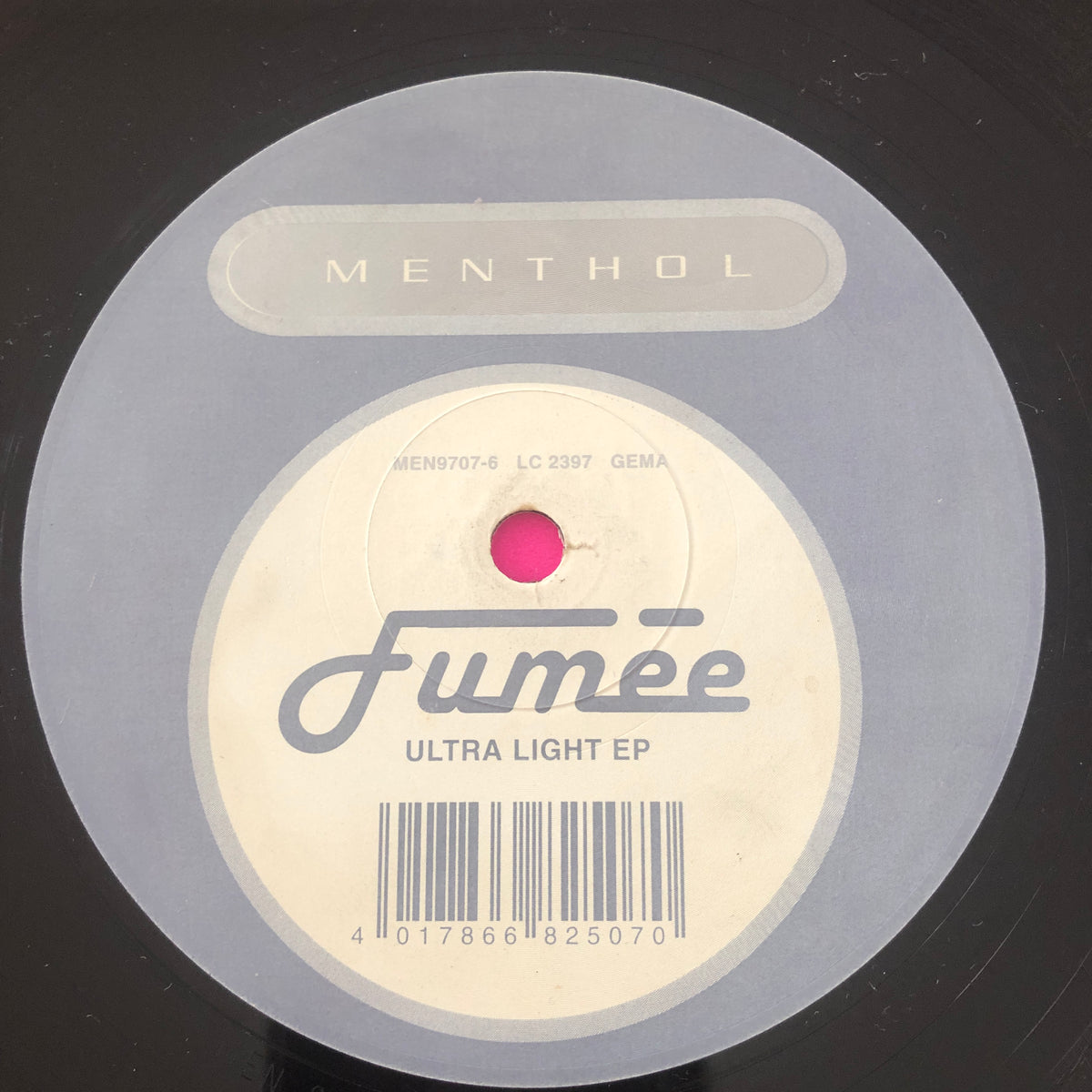 Fumée : Ultra Light EP (12", EP)