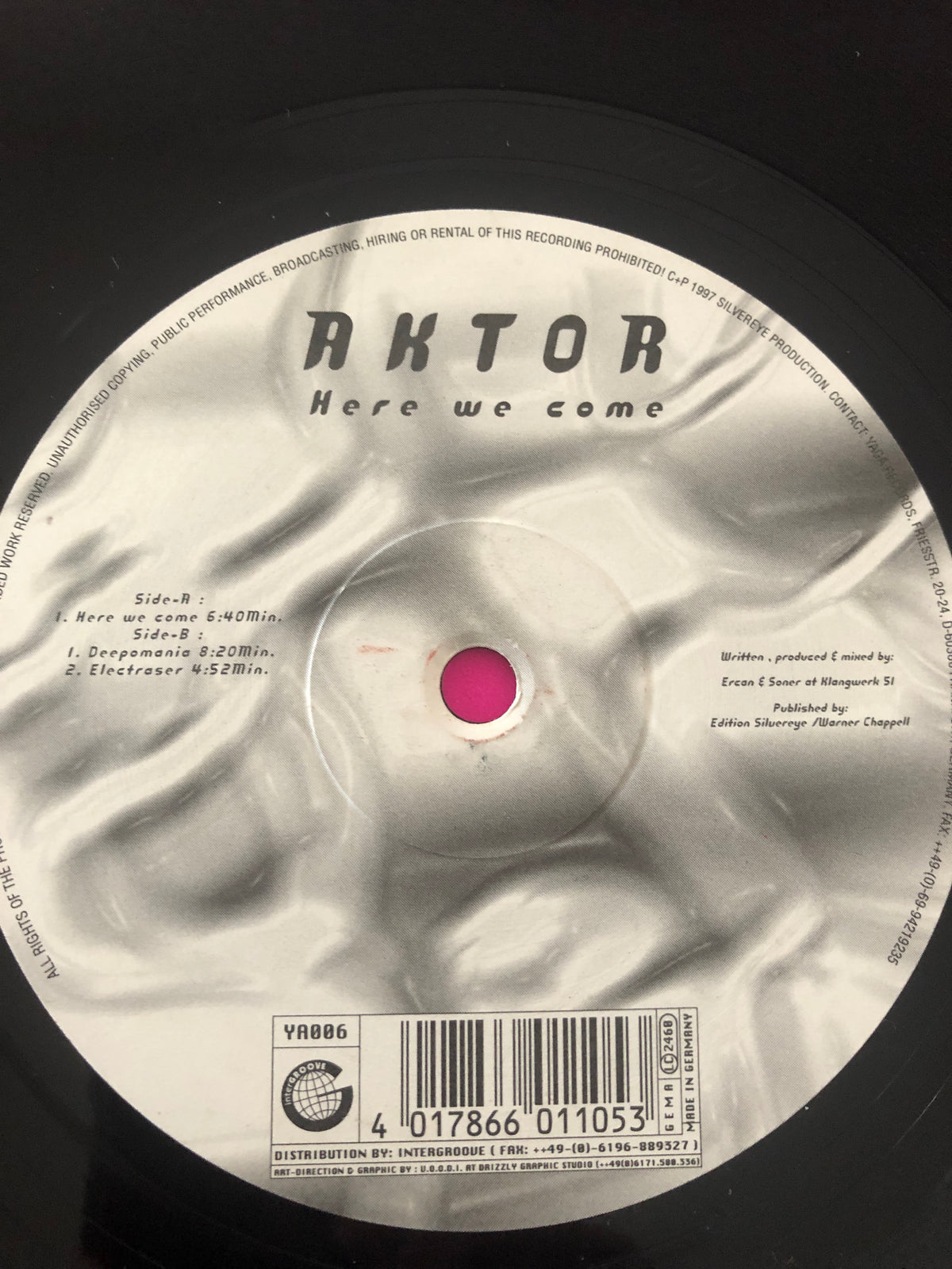 Aktor : Here We Come (12")