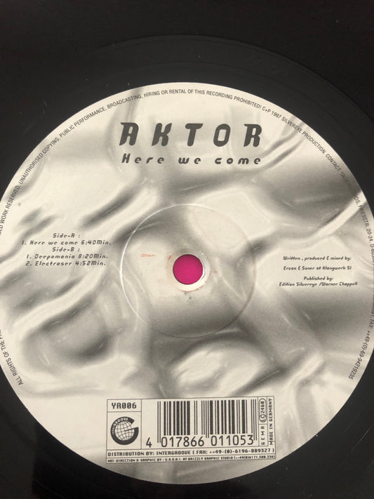 Aktor : Here We Come (12")