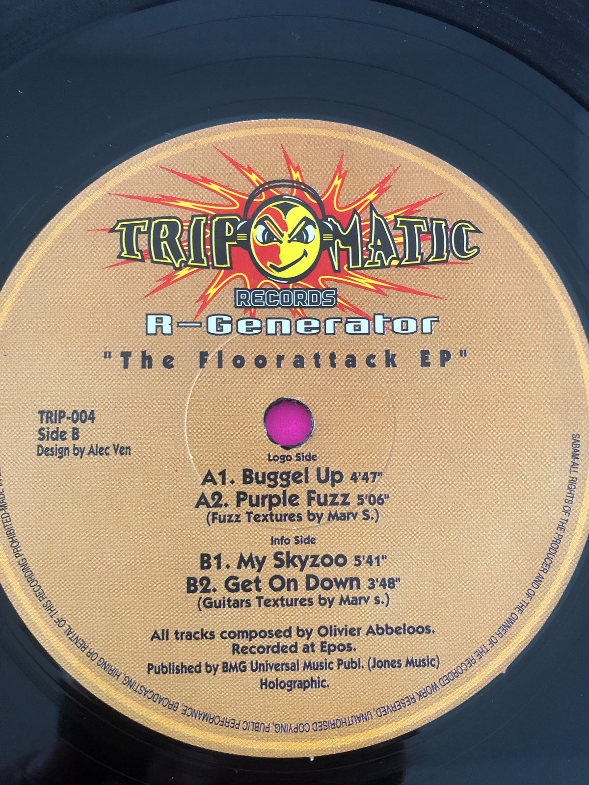 R-Generator : The Floorattack EP (12")