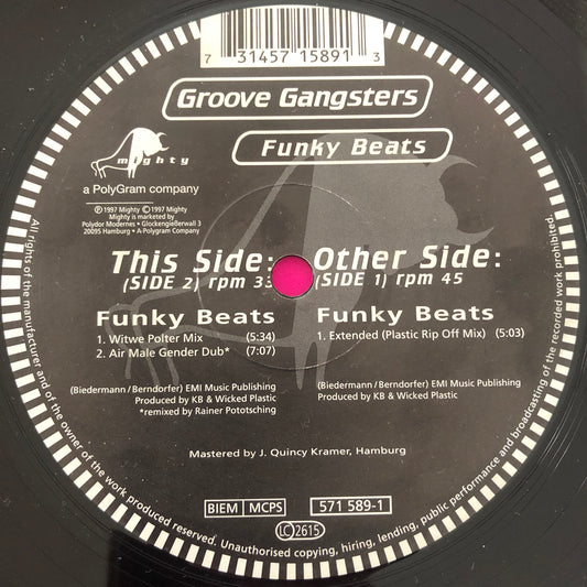 Groove Gangsters : Funky Beats (12")