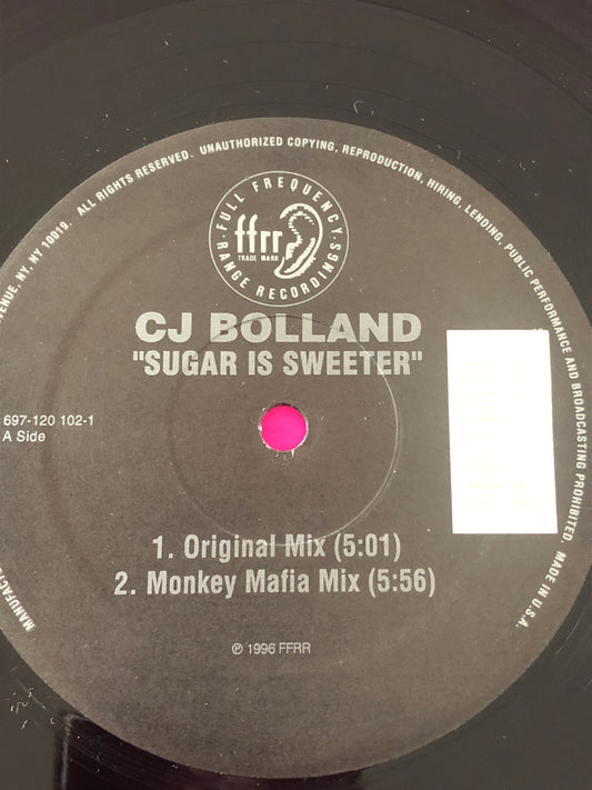 CJ Bolland : Sugar Is Sweeter (12")