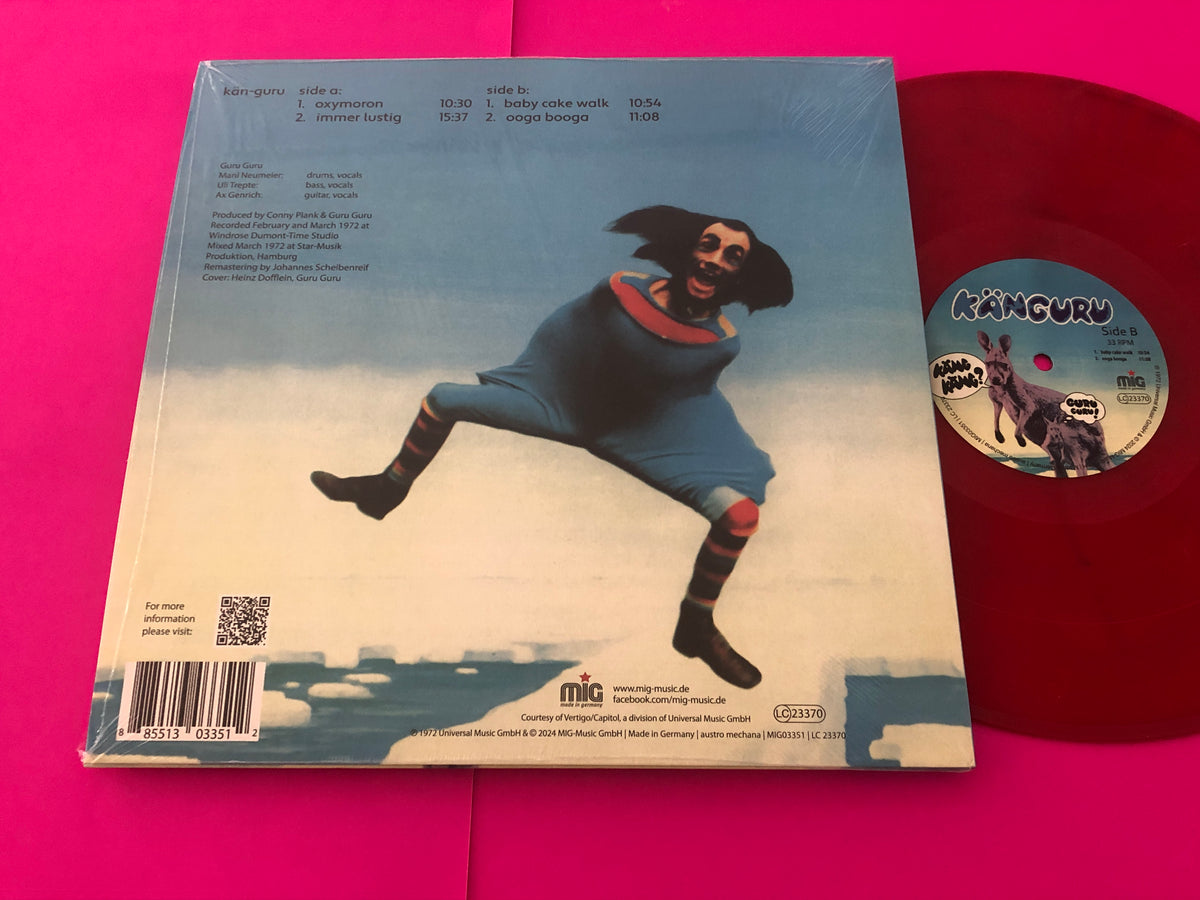 Guru Guru : Känguru (LP, Album, Ltd, RE, Red)