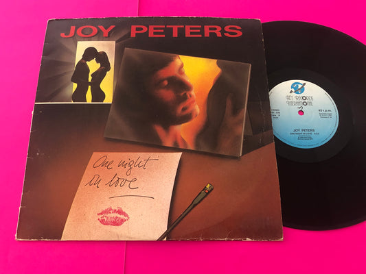 Joy Peters : One Night In Love (12")