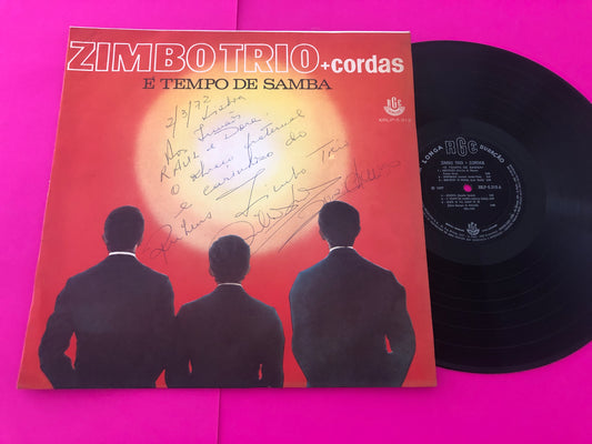 Zimbo Trio : Zimbo Trio + Cordas - É Tempo De Samba (LP, Mono)