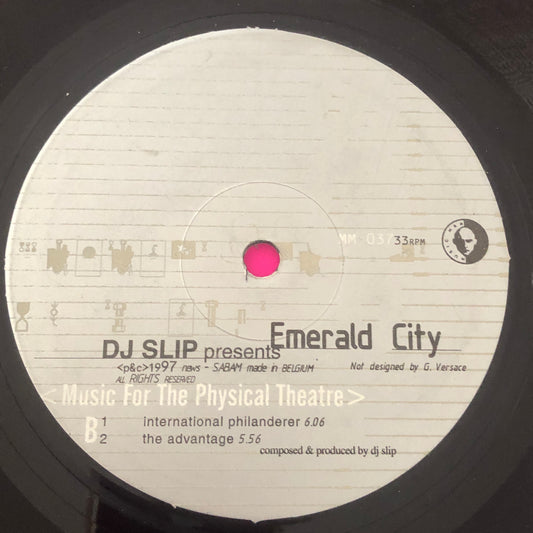 DJ Slip Presents Emerald City (3) : Music For The Physical Theatre (12")