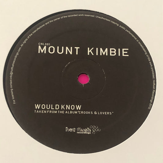 Mount Kimbie : Mayor (12", Ltd)