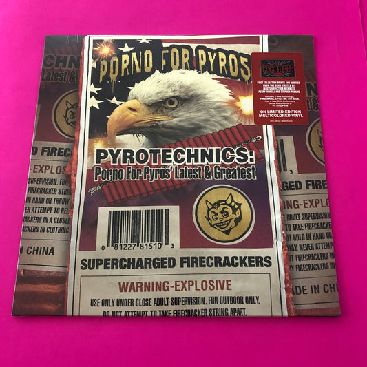 Porno For Pyros : Pyrotechnics: Porno For Pyros' Latest & Greatest (LP, Comp, Ltd, Mul)