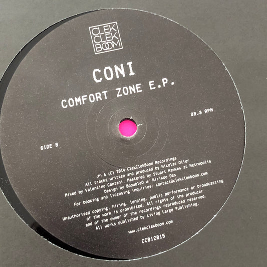 Coni (3) : Comfort Zone E.P. (12", EP)