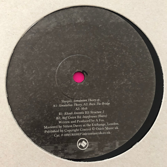 Sleeper (5) : Simulation Theory ep (12", EP)