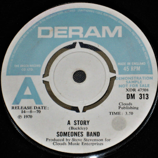 Someones Band : A Story (7", Single, Promo)