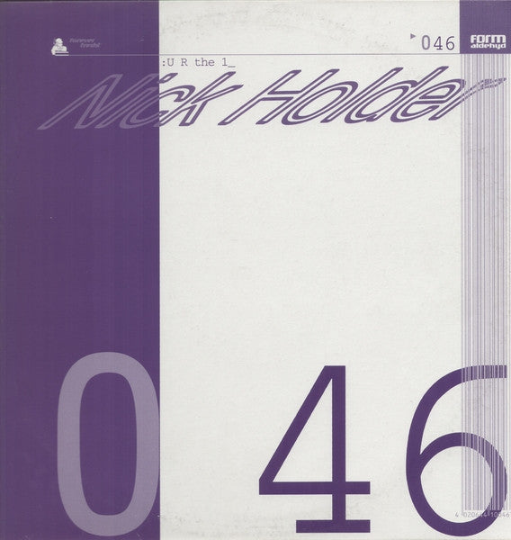 Nick Holder : U R The 1 (12")