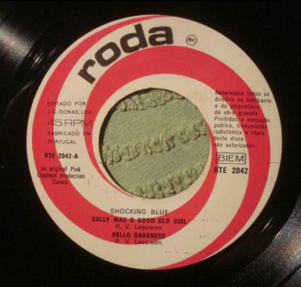 Shocking Blue : Sally Was A Good Old Girl (7", EP)