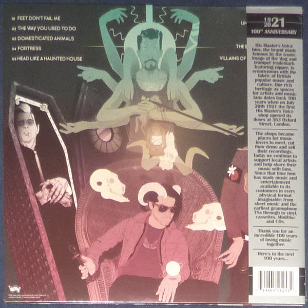 Queens Of The Stone Age : Villains (LP, Yel + LP, S/Sided, Etch, Yel + Album, Ltd, RE)