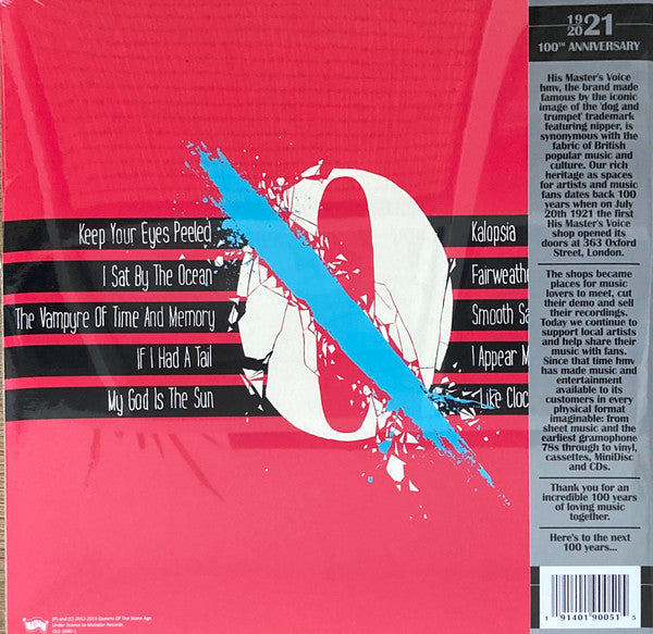 Queens Of The Stone Age : ...Like Clockwork (2xLP, Album, Ltd, RE, Whi)