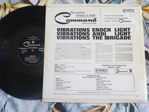 Enoch Light And The Light Brigade : Vibrations (LP, Album)
