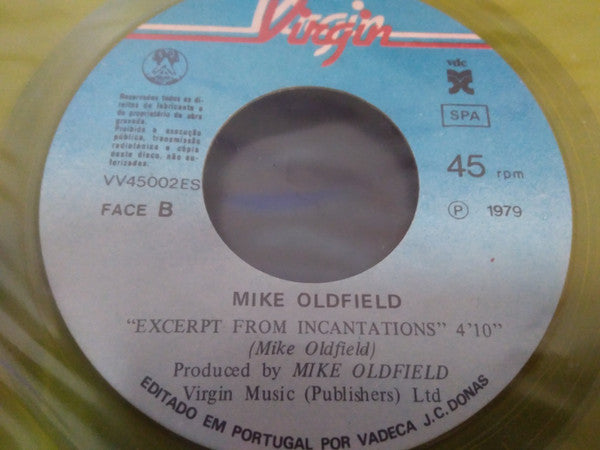 Mike Oldfield : Guilty (7", Single, Yel)