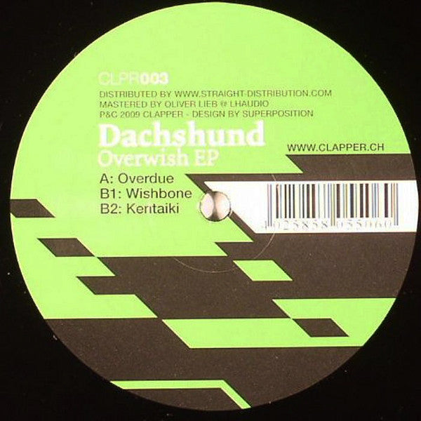 Dachshund : Overwish EP (12", EP)