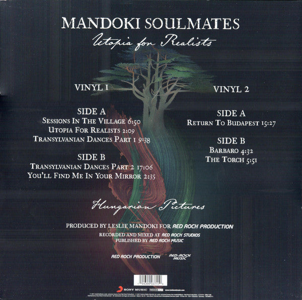 Mandoki Soulmates* : Utopia For Realists (Hungarian Pictures) (2xLP, Album, 180 + CD, Album + RE)