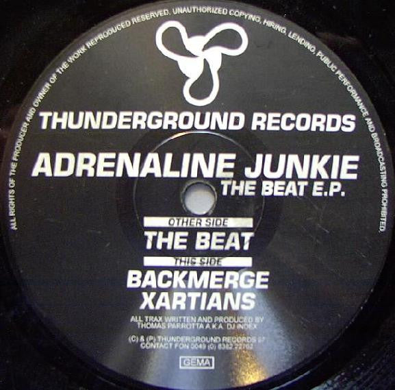 Adrenaline Junkie : The Beat E.P. (12", EP)