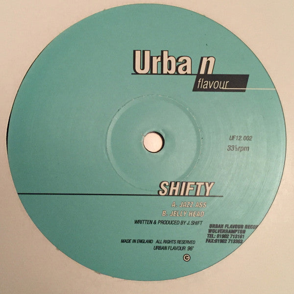 Shifty : Jazz Ass / Jelly Head (12")
