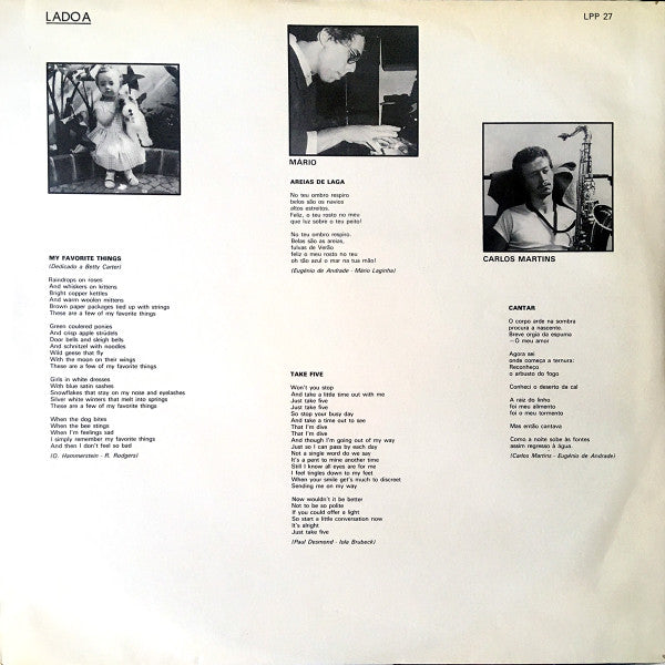 Quinteto Maria João : Cem Caminhos (LP, Album)
