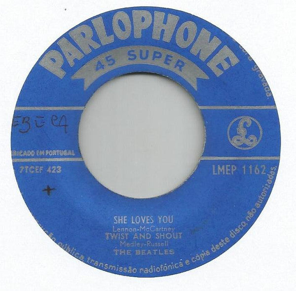 The Beatles : She Loves You (7", EP)