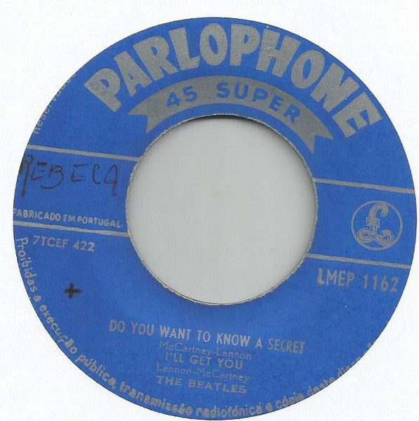 The Beatles : She Loves You (7", EP)