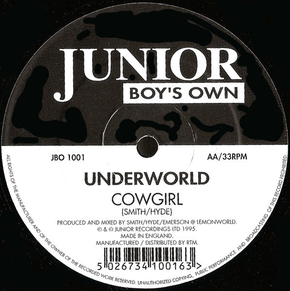 Underworld : Rez / Cowgirl (12", RE)